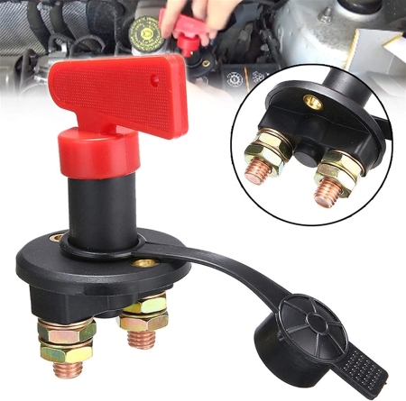 Accesorii Autoturisme - Intrerupator "Contact General" dimensiune MICA pentru Autoutilitara, 12V - 24V, cu cheie din plastic