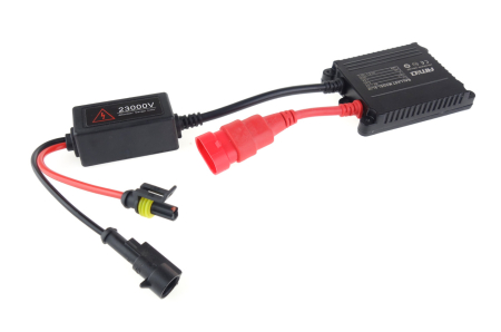 Kit XENON AC model SLIM, compatibil H8, H9, H11, 35W, 9-16V, 4300K, destinat competitiilor auto sau off-road [1]