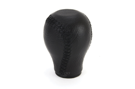 Accesorii Interior - Nuca schimbator de viteza din piele, cusatura neagra - 01755