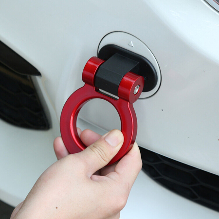 Ornamente Exterior - Ornament carlig remorcare RACING SPORT - ROSU