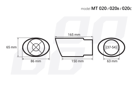 Ornament toba esapament din otel inoxidabil MT 020C [1]
