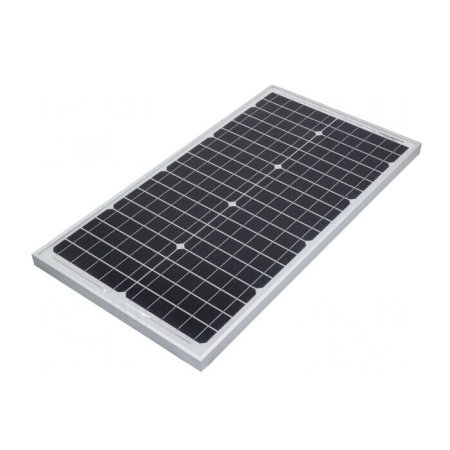 Accesorii Casa>Panouri Fotovoltaice - Panou Fotovoltaic Monocristalin, putere 30W, dimensiune 650 x 350 x 25mm