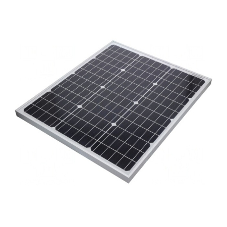 Accesorii Casa>Panouri Fotovoltaice - Panou Fotovoltaic Monocristalin, putere 50W, dimensiune 610 x 510 x 30mm