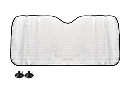 Accesorii Interior - Parasolar parbriz argintiu din spuma EPE 145x70 cm