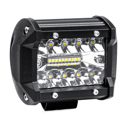 Accesorii Off-Road - Proiector LED pentru Off-Road, ATV, SSV, putere 60W, culoare 6500K, tensiune 9-36V, dimensiuni 95 x 74 x 55 mm