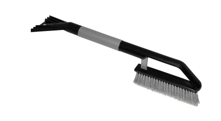 Raclete si Lopeti - Racleta curatare zapada cu perie, lungime 55 cm, FUTURA BASIC