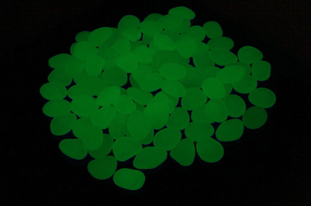 Set 100 pietre decorative fluorescente, culoare Verde, AVX-AG653B [1]
