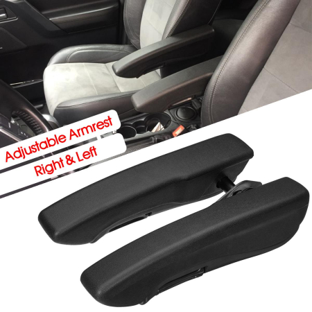 Cotiere Auto - Set 2 buc. cotiere auto universale, reglabile si sistem rabatabil cu montaj pe lateralul scaunului (stanga/dreapta) pentru scaune individuale sofer sau pentru autoutilitare transport persoane, autobuz