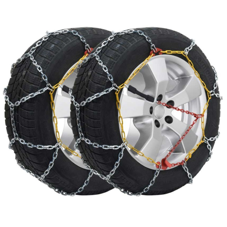 Accesorii Roti - Set 2 Lanturi de Zapada pentru autoturisme cu zale de 12mm, KN-60