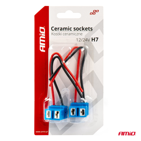Set 2 mufe ceramice soclu H7, rezistente termic, L Shape [1]