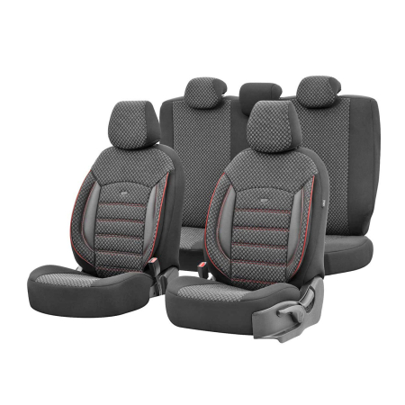 Huse Auto - Set huse scaun auto PREMIUM, Universale, nefractionat, OTOM SPORT PLUS 102