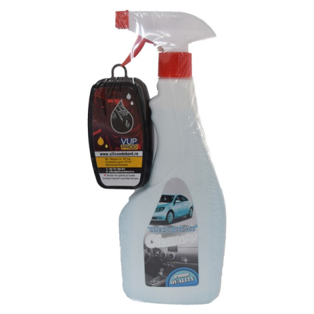 Solutie intretinere, revitalizare si curatare elemente din plastic, 500ml, cu pulverizator si aplicator [1]