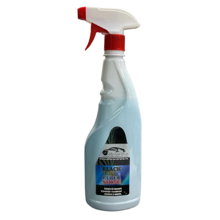 Solutie intretinere, revitalizare si innegrire anvelope cauciuc, 750ml, cu pulverizator [1]