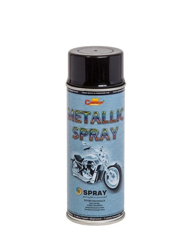 Tuning Auto - Spray Vopsea 400ml Metalizat Acrilic Negru Champion Color