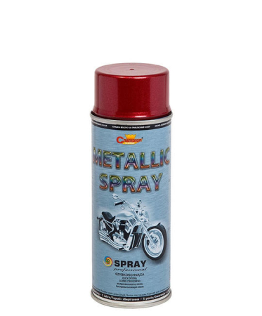 Accesorii Autoturisme - Spray Vopsea 400ml Metalizat Acrilic Rosu Champion Color