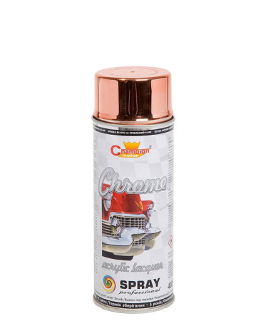 Accesorii Autoturisme - Spray Vopsea Crom Cupru 400ml Champion Color