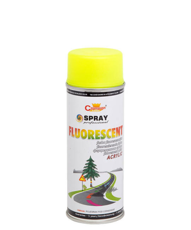 Accesorii Autoturisme - Spray Vopsea Fluorescent 400ml Galben Champion Color
