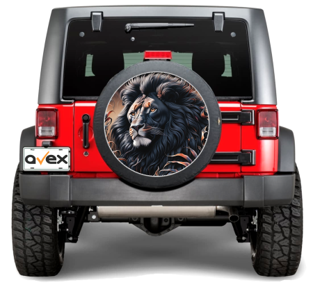 Stickere si Printuri - Sticker Auto "Roata de Rezerva" rezistenta la intemperii si raze UV, diametru 55 cm, Cod: AVX-RR04
