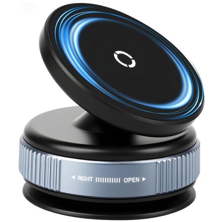 Toate produsele - Suport Auto pentru Telefon, Magnetic, BYONDSELF®, Universal, Capacitate Portanta 7 kg, Multifunctional, Prindere pe Bord, Geam, Mobilier, Rotire 360°, Negru