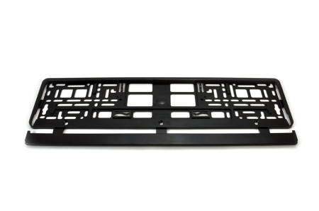 Suport numar inmatriculare negru 52.3 x 11cm [1]