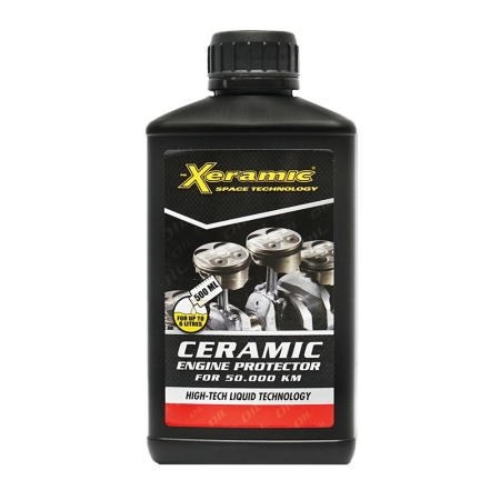 Curatenie si Ingrijire - Tratament pentru motor cu Pulbere de Ceramica, flacon 500ml pentru 6 litri ulei, Xeramic