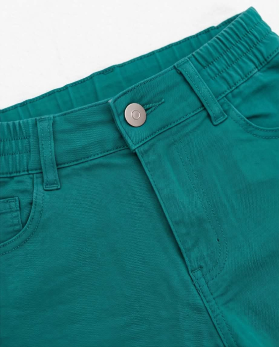 Pantaloni Elastici cu Talie Inalta [2]