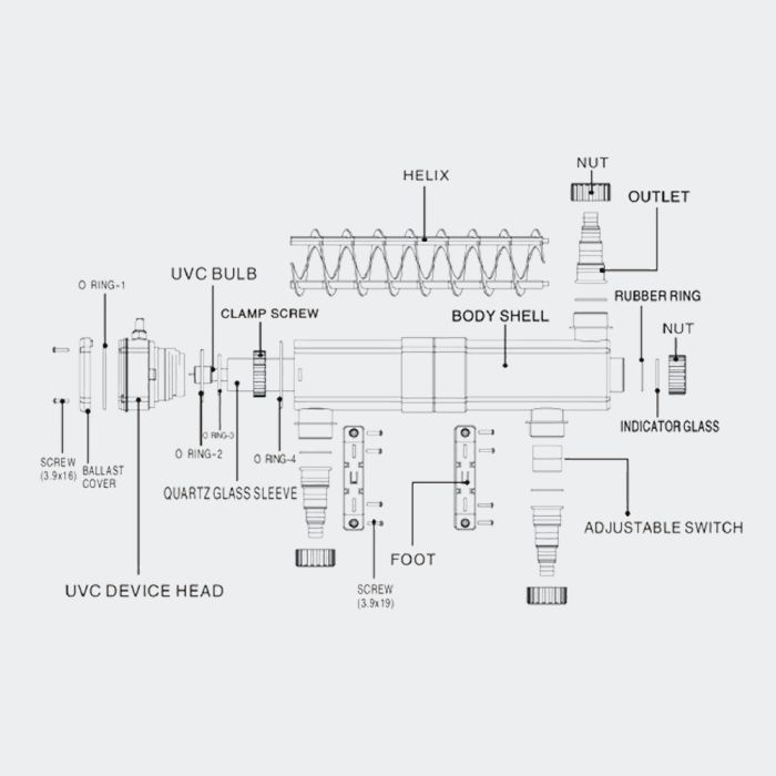 Clarificator/Sterilizator   CUV 236 36W [2]