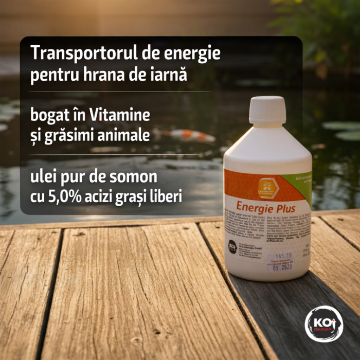 Energie plus -ulei de somon pt crapi koi  250ml [2]