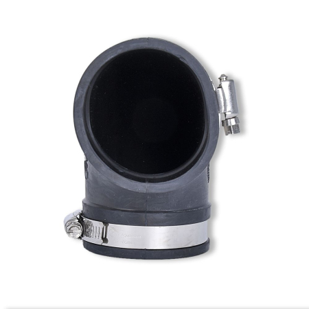 Racorduri flexibile pentru tevi de canalizare - Cot flexibil de 75 mm cu colier