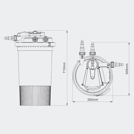 Filtru iaz sub presiune CPA 15000 18 w (15000 litri cu pesti) [1]