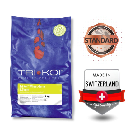 Hrana koi de crestere - Hrana crapi koi cu germeni de grau 6.5 mm , sac de 5 kg