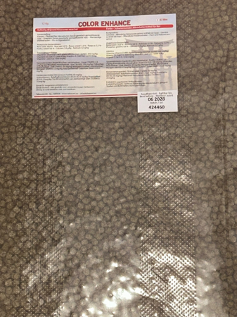 Hrana Koi - Hrana crapi koi pentru culoare Color enhancer 6 mm , sac de 12 kg