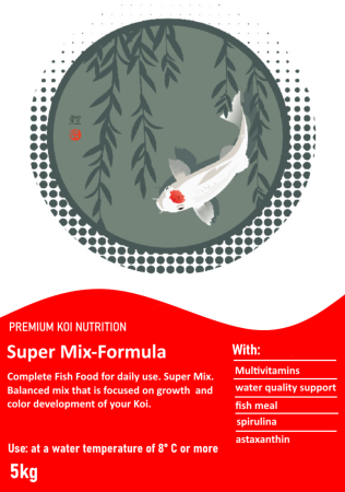 Hrana Koi - Hrana crapi Koi Super Mix 4.5 mm flotabila House of Kata 5 kg