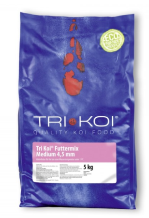 Hrana Koi - Hrana Koi Futtermix  TRIKOI Kalt 4.5 mm 5kg   ( pt.apa rece sub 15 gr C) 1/3 scufundabila
