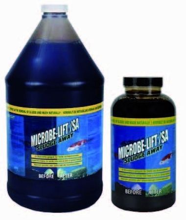 Intretinerea apei ( anti alge, bacterii etc) - Microbelift Sludge away ( descompune namolul) 4 litri