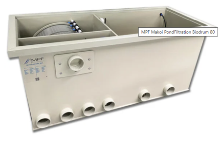 Drum filter - MPF Makoi PondFiltration Biodrum 80