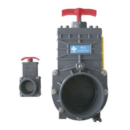 Robineti pvc cu sertar - Robinet PVC cu sertar de 110 mm Praher