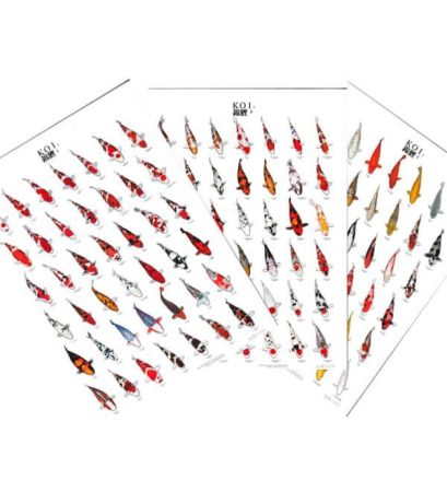 Diverse Articole - Postere Koi 30x42 cm A3 3 coli (laminat)