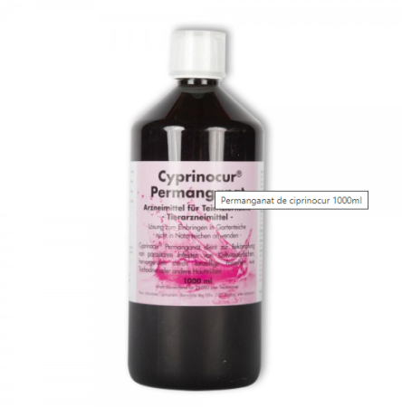 Tratamente pesti / dezinfectanti iaz - Solutie lichida Permanganat 1l