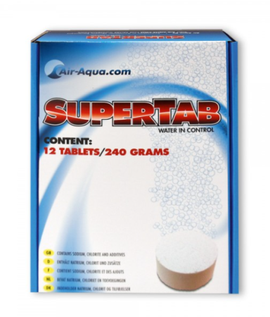 Tratamente pesti / dezinfectanti iaz - SuperTab pastile (1 buc ) pentru 50000 l apa