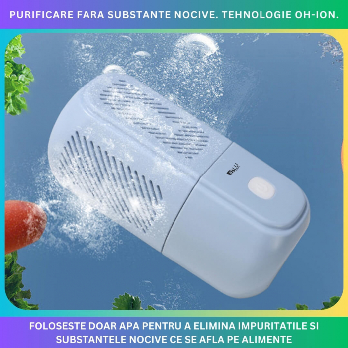 Purificator Alimente cu Tehnologie OH-Ion, Albastru [4]