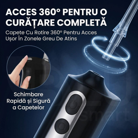 Irigator Oral Profesional cu Sterilizare UV pentru Duș bucal [6]