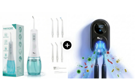 Kit Igienă Orală Profesională iBLU smart — Fără Bacterii, Fără Compromisuri [0]