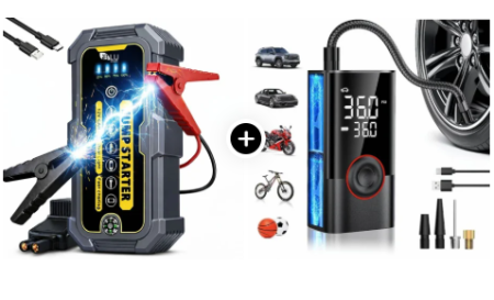 Kit Siguranță Auto — Starter + Compresor iBLU smart [0]