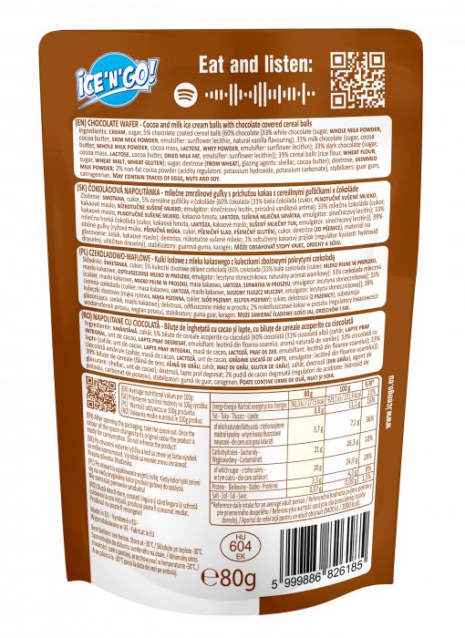 Ciocolată napolitană Baggy 80g [2]