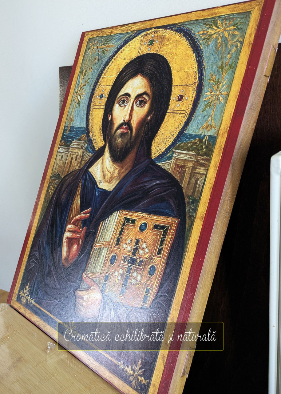 Icoana Mântuitorului, din Sinai. Păstrată la Mănăstirea Sfânta Ecaterina din Muntele Sinai - Egipt [3]