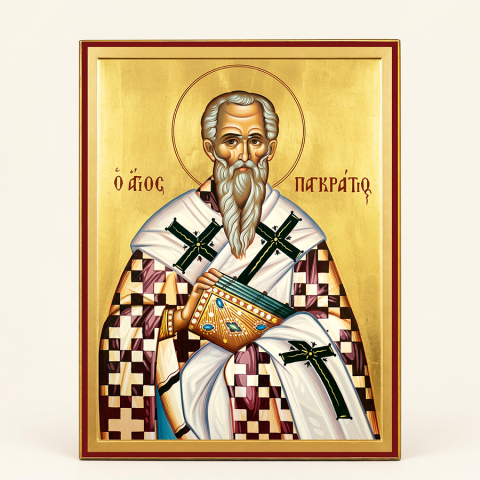 Sfinți - Sfântul Sfințit Mucenic Pangratie, Episcopul Tavromeniei