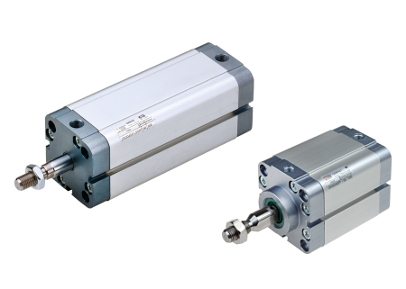 Cilindri pneumatici și actuatoare - Cilindru pneumatic - ISO 15552 , ISO 6432, ISO 21287, Cilindri fără Tijă
