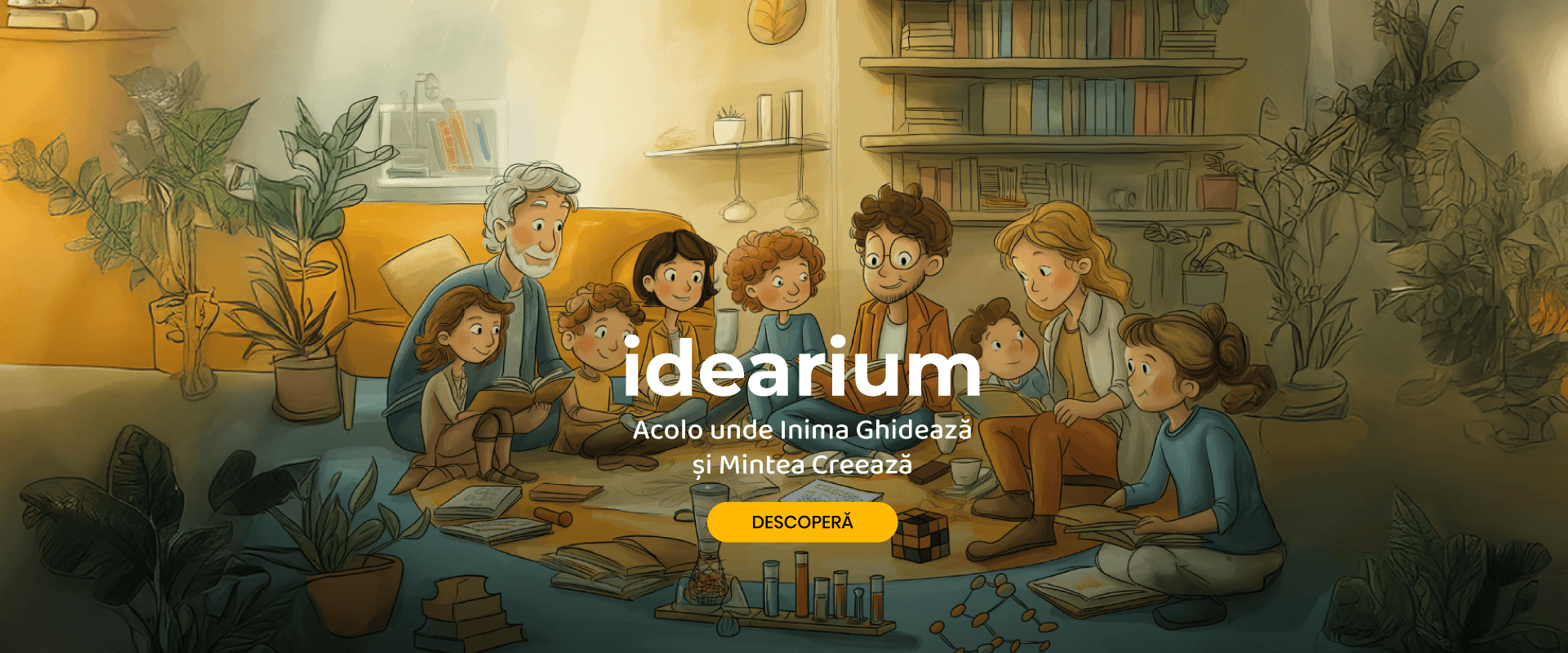 Idearium inima ghideaza si mintea creeaza