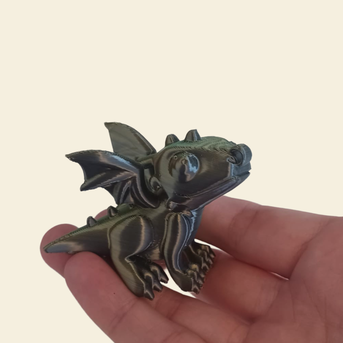 Breloc Dragon cu Aripioare – Imprimat 3D | Idearium România [2]